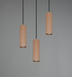 Preview: Trio 367730365 Soka GU10 Pendelleuchte 3-fach ⌀28cm Coffee