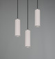 Preview: Trio 367730376 Soka GU10 Pendelleuchte 3-fach ⌀28cm Warm Grey