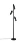 Preview: Trio 467700332 Soka GU10 Stehleuchte 3-fach ⌀22cm Schwarz Matt