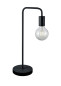 Preview: Trio Diallo Tischleuchte E27  Schwarz Matt 51cm