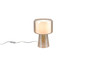 Preview: Trio 519900113 Rocka E14 Tischleuchte ⌀20cm Amberfarbig