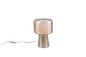 Preview: Trio 519900113 Rocka E14 Tischleuchte ⌀20cm Amberfarbig