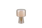 Preview: Trio 519900113 Rocka E14 Tischleuchte ⌀20cm Amberfarbig