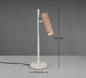 Preview: Trio 567700165 Soka GU10 Tischleuchte ⌀15cm Coffee