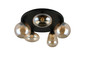 Preview: Trio 617030513 Lumina E14 Deckenleuchte 5-fach ⌀63,5cm Schwarz Matt