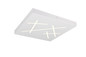 Preview: Trio 630810131 Snip LED Deckenleuchte 24W dimmbar Weiß Matt CCT einstellbare Lichtfarbe