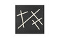 Preview: Trio 630810132 Snip LED Deckenleuchte 24W dimmbar Schwarz Matt CCT einstellbare Lichtfarbe