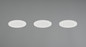 Preview: Trio 635110301 Himal LED Einbauleuchten 3x3,5W ⌀8,5cm dimmbar Weiß IP65 CCT einstellbare Lichtfarbe