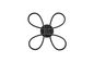 Preview: Trio Fly LED Deckenleuchte  22W dimmbar Schwarz Matt warmweiss
