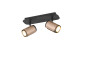 Preview: Trio 814500265 Gillan GU10 Strahler 2-fach Coffee