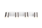 Preview: Trio 814500407 Gillan GU10 Strahler 4-fach Nickel Matt