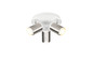 Preview: Trio 814530307 Gillan GU10 Strahler 3-fach ⌀30cm Nickel Matt