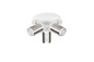 Preview: Trio 814530307 Gillan GU10 Strahler 3-fach ⌀30cm Nickel Matt