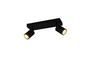 Preview: Trio 867700232 Soka GU10 Strahler 2-fach Schwarz Matt