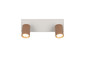 Preview: Trio 867700265 Soka GU10 Strahler 2-fach Coffee