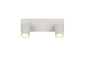 Preview: Trio 867700276 Soka GU10 Strahler 2-fach Warm Grey