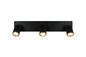 Preview: Trio 867700332 Soka GU10 Strahler 3-fach Schwarz Matt