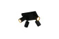 Preview: Trio 867730432 Soka GU10 Strahler 4-fach Schwarz Matt