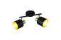 Preview: Trio 868800280 Eva E14 Strahler 2-fach Schwarz-Gold