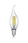 Preview: Trio Windstoßkerze LED Lampe E14  4W ⌀3,5cm Klar warmweiss wie 35w