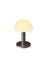 Preview: Villeroy & Boch BERGAMO Akku-Tischlampe Gun Metal Matt 1,8W steuerbare Lichtfarbe IP65 97077