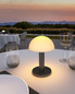 Preview: Villeroy & Boch BERGAMO Akku-Tischlampe Gun Metal Matt 1,8W steuerbare Lichtfarbe IP65 97077