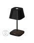 Preview: Villeroy & Boch NEAPEL RC Akku-Tischlampe Schwarz Ceramic 2,2W steuerbare Lichtfarbe IP65 97091