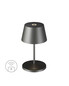 Preview: Villeroy & Boch SEOUL RC Akku-Tischlampe Graphit Gebürstet 2,2W IP65 97210