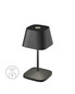 Preview: Villeroy & Boch NEAPEL RC Akku-Tischlampe Schwarz 2,2W steuerbare Lichtfarbe IP65 97222