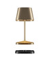 Preview: Villeroy & Boch NEAPEL RC Akku-Tischlampe Gold Gebürstet 2,2W steuerbare Lichtfarbe IP65 97229