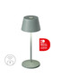Preview: Villeroy & Boch SEOUL MICRO RC Akku-Tischlampe Olivgrün 2,3W steuerbare Lichtfarbe IP65 97243