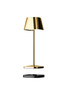 Preview: Villeroy & Boch NEAPEL MICRO RC Akku-Tischlampe Gold 2,3W steuerbare Lichtfarbe IP65 97266