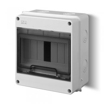 Sicherungskasten Verteilerkasten 7 Module Aufputz IP55