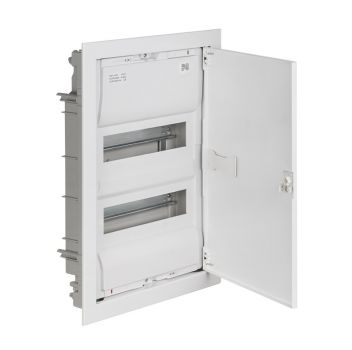 Sicherungskasten Verteilerkasten 28 Module Unterputz IP30