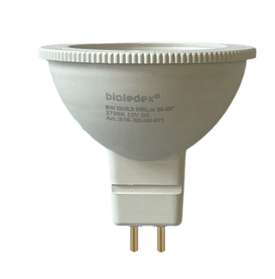 Bioledex LED MR16 Lampe 6W einstellbarer Winkel 30°- 60° 650Lm wie 75W