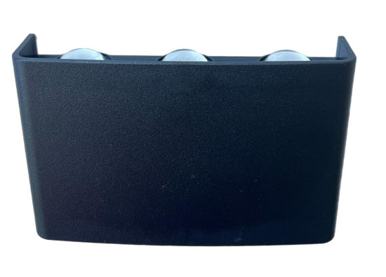 Bioledex LED Wandleuchte 3x2W 3000/4000/6500K 60° schwarz