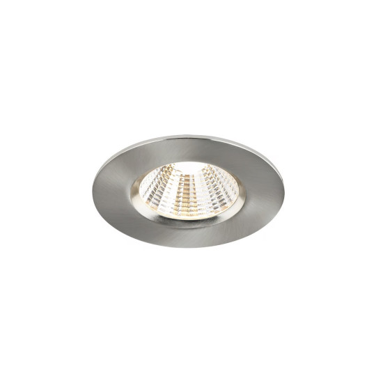 Nordlux Fremont 1-Kit IP65 2700K LED Einbauleuchte dimmbar 4,5W IP65 gebürsteter Stahl warmweiss 2310026032