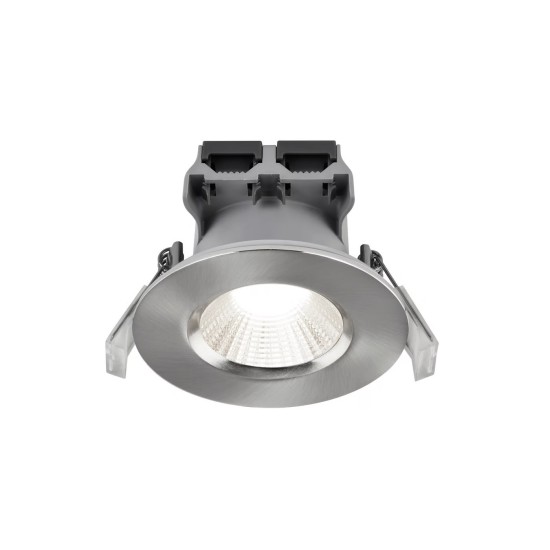 Nordlux Fremont 1-Kit IP65 4000K LED Einbauleuchte dimmbar 4,5W IP65 gebürsteter Stahl neutralweiss 2310046032