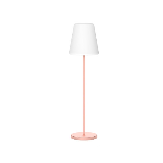 NewGarden LOLA SLIM 120 LED Stehleuchte rose-gold 120cm + RGB, Akku, Controller Innen & Außen IP65