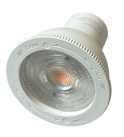 Bioledex LED Lampe GU10 2700K 7W 650Lm wie 75W einstellbarer Winkel 30°- 60°