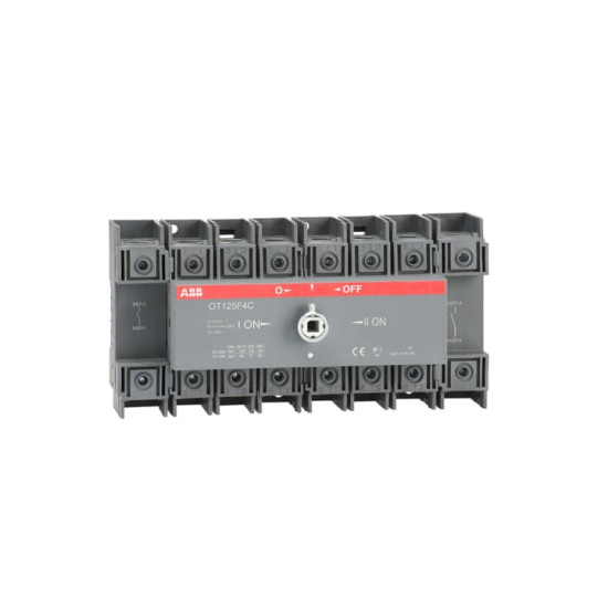 ABB OT125F4C Lastumschalter 4-polig 125A o. Griff u. Welle I-0-II