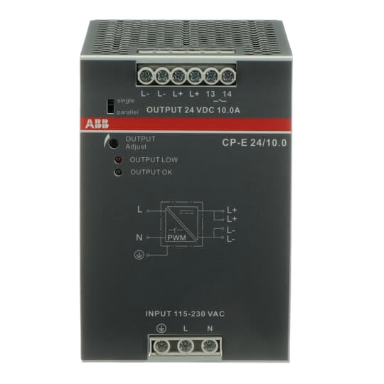 ABB CP-E 24/10.0 Netzteil In:115/230VAC Out: 24VDC/10A