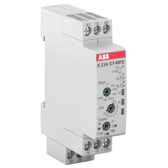 ABB CT-MFD.21 Zeitrelais, multifunktion 2We, 12-240VAC/DC