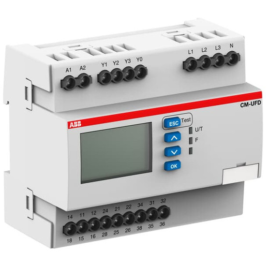 ABB CM-UFD.M31 NA-Schutzrelais Netzeinspeiseüberwachungsrelais, 3 We, Made in Germany
