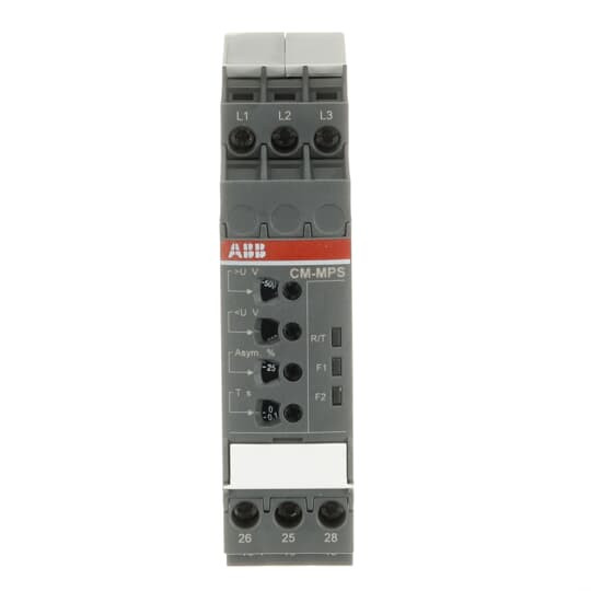ABB CM-MPS.41S Dreiphasenüberwachungsrelais 2We, 0,0,1-30s, L1-L2-L3=3x300-500VAC, Made in Germany
