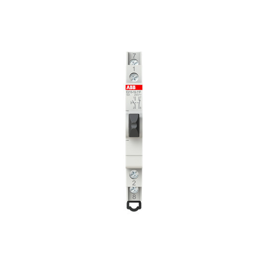 ABB E215-16-11F Taster Schwarz 16A 1S+1Ö 250VAC