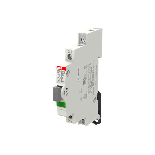 ABB E217-16-10D Leuchttaster Grün 16A 1S 250VAC mit LED 115-250VAC