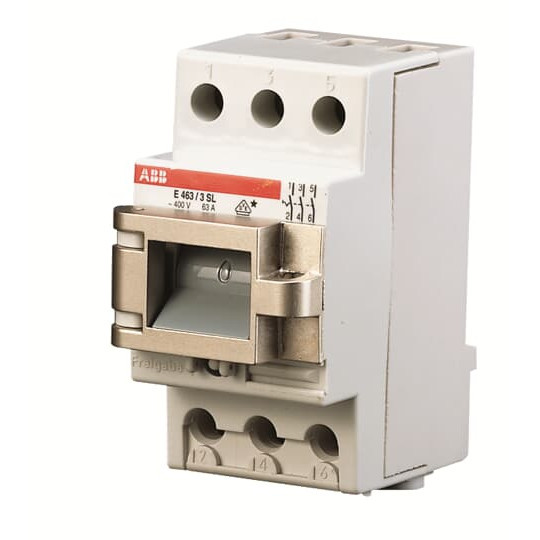 ABB E463/3-SL Hauptschalter 3S,63A,400VAC,sperrbar