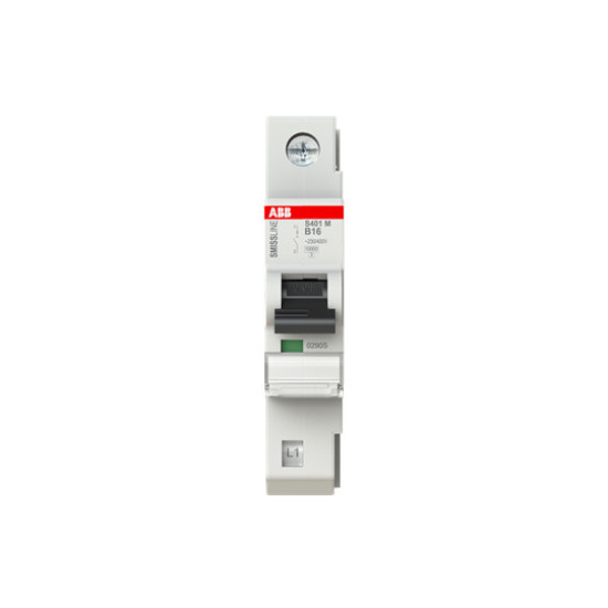 ABB S401M-B16 Leitungsschutzschalter B,16A,10kA,1P,steckbar