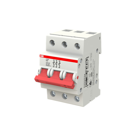 ABB E203/63G Trennschalter 3P,63A,Schaltgriff grau